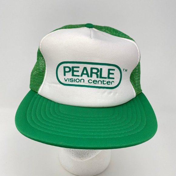 VTG‎ Pearle Vision Center Trucker Snapback Hat - Picture 1 of 8